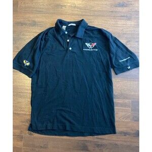 Corvette polo embroidered cutter and buck M cotton